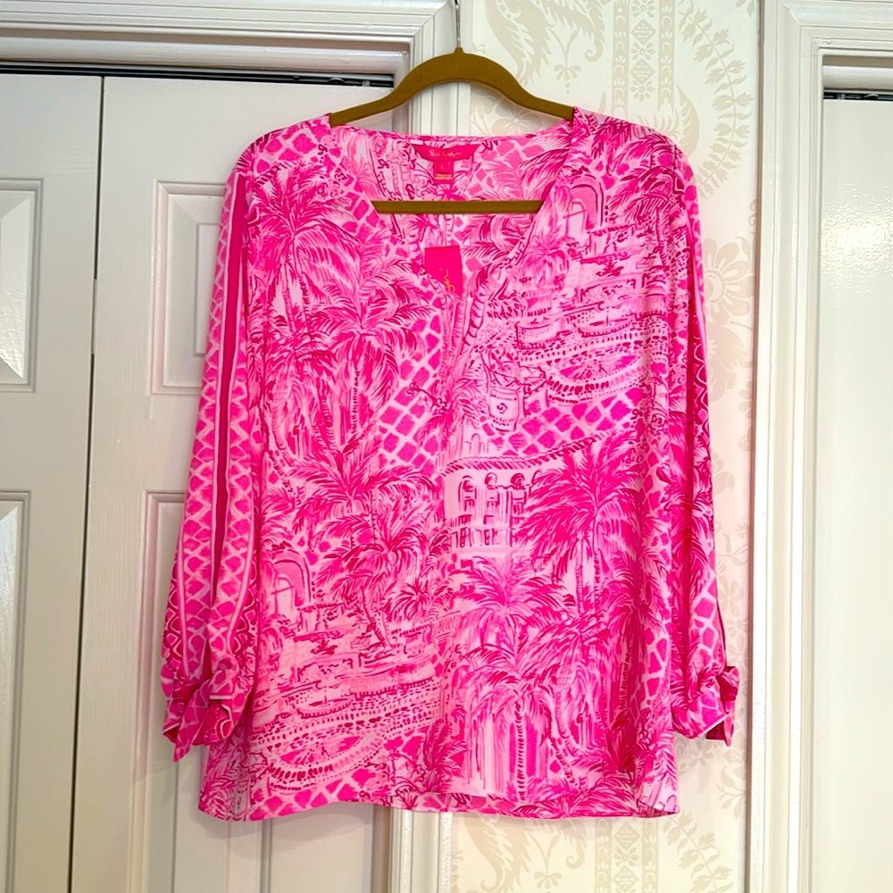 Lily Pulitzer Pink Top